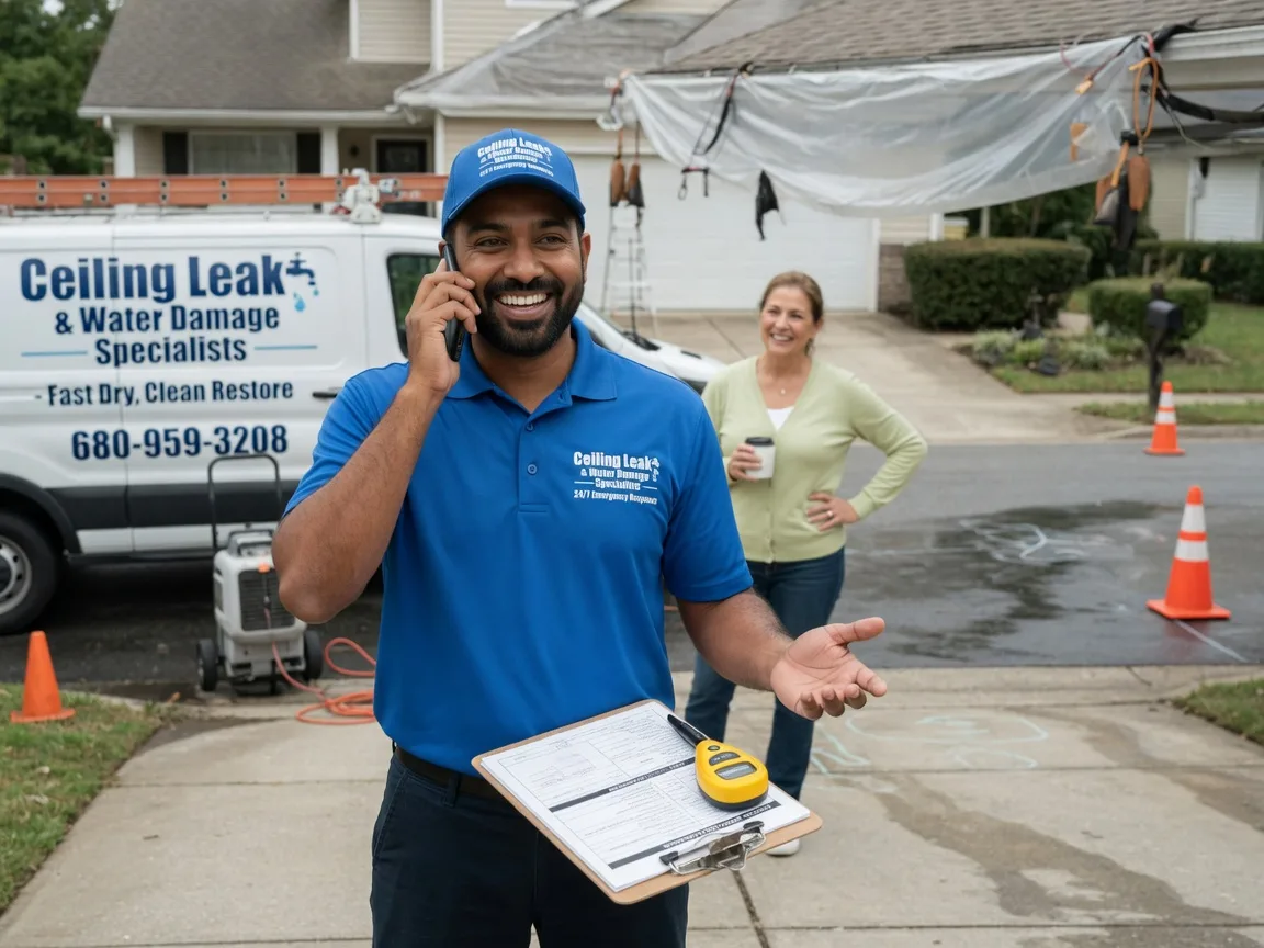 Ceiling Leak Cleanup Taftsville, VT FAQs